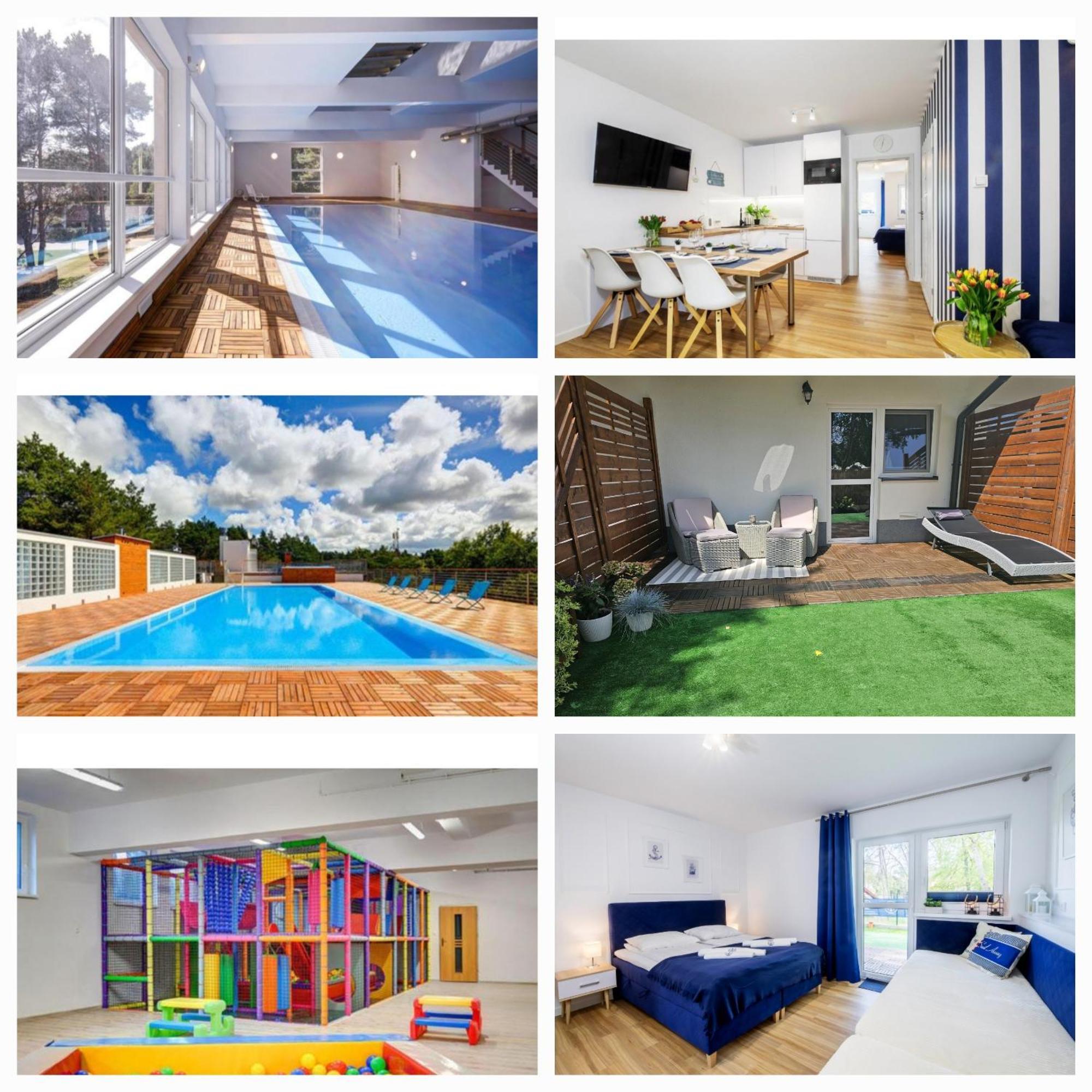 Apartament 2B Niebieskie Apartamenty Poddabie Dawniej Blue Marine Z Basenem Krytym, Odkrytym, Sala Zabaw, Animacjami Kültér fotó